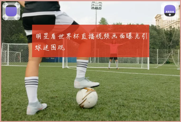 明星看世界杯直播视频画面曝光引球迷围观