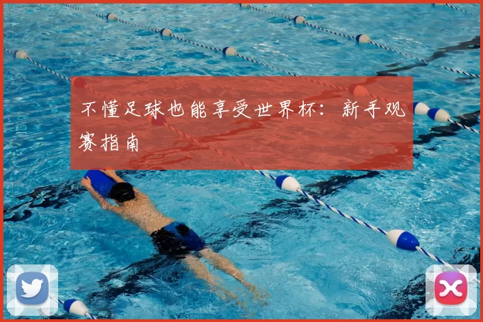 不懂足球也能享受世界杯：新手观赛指南