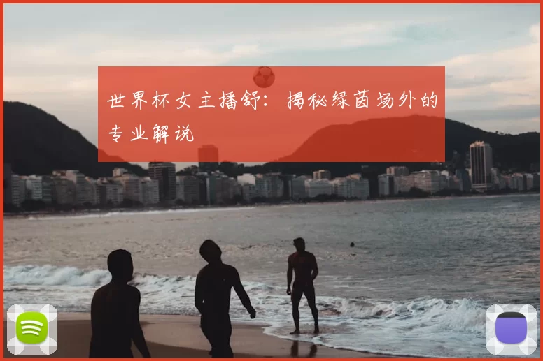世界杯女主播舒:揭秘绿茵场外的专业解说