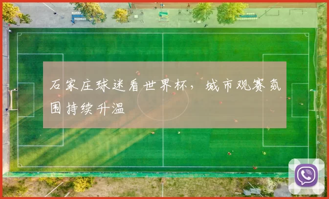 石家庄球迷看世界杯，城市观赛氛围持续升温